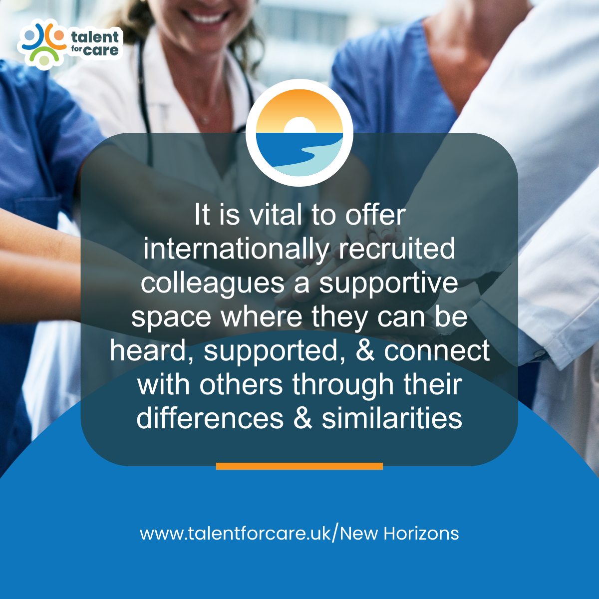 It is vital to offer internationally recruited colleagues a supportive space where they can be valued, supported, and connect with others through their differences and similarities