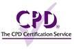 The CPD Certification Service stamp